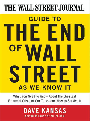 cover image of The Wall Street Journal Guide to the End of Wall Street as We Know It